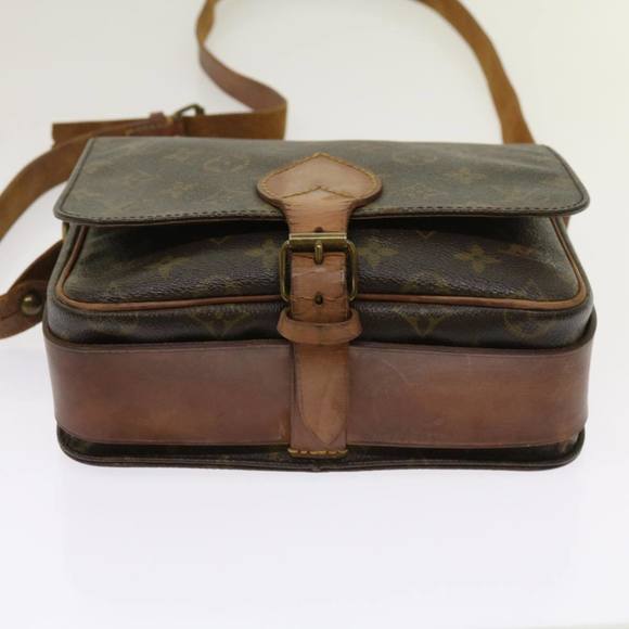 LOUIS VUITTON Monogram Cartouchiere GM Shoulder Bag M51252 LV Auth 64327 - Picture 5 of 16